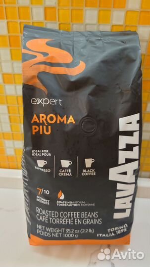 Кофе в зернах из Италии Lavazza оригинал