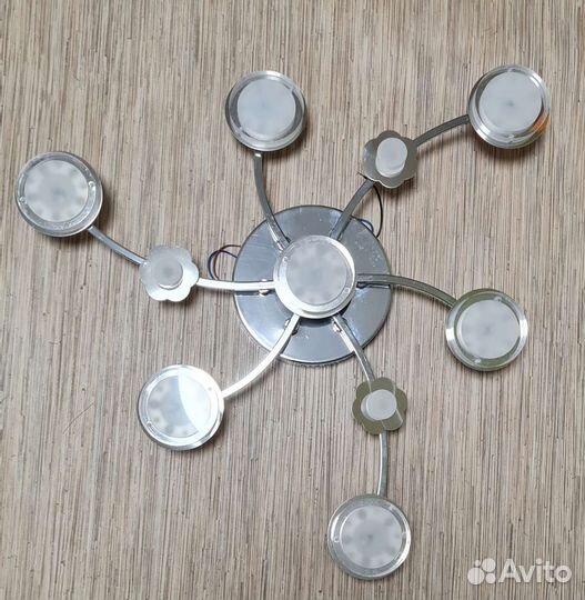 Люстра потолочная светодиодная бу