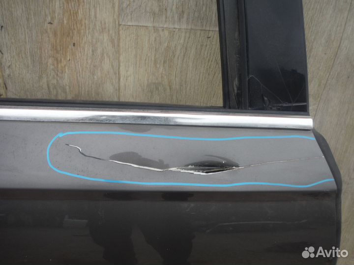 Дверь задняя правая №20 Audi A6 (C7) 2012