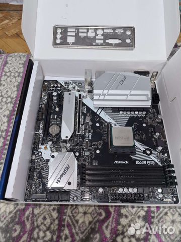 Материнская плата asrock b550M pro4 купить в Москве | Электроника | Авито