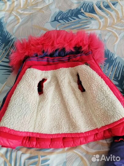 Костюм зимний, тройка, на девочку