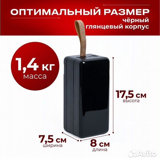 Повербанк 80000 мАч