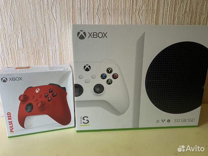 Xbox series s 512 + геймпад оригинал