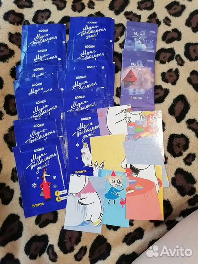 Муми тролли наклейки