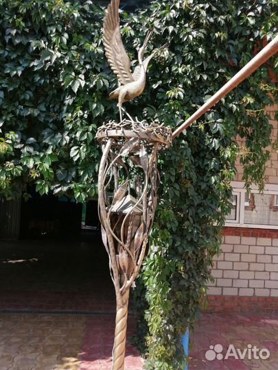 Кованый фонарь