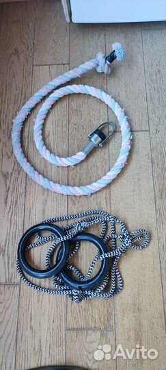 Канат+ кольца+ лесенка