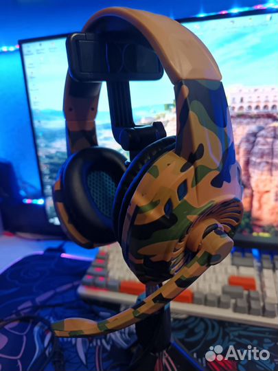 Игровые наушники для пк с микрофоном