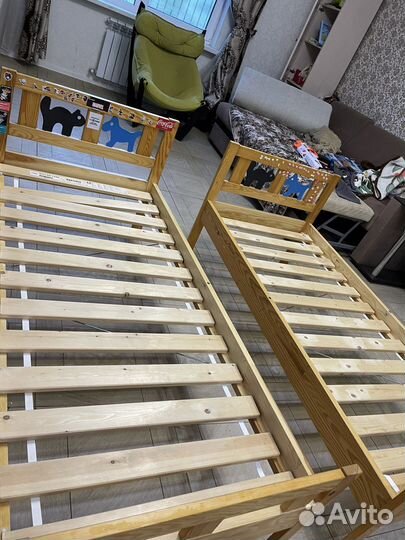 Детская кровать 2 штуки