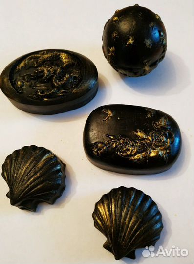 Органическое мыло скраб с кофейными зернами