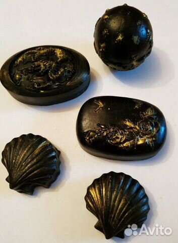 Органическое мыло скраб с кофейными зернами