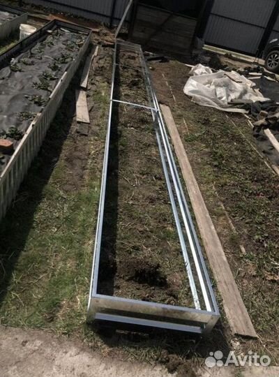 Грядка оцинкованная 1м х 2м х 32см