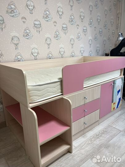 Детская кровать чердак от 3 лет