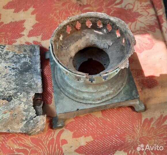 Самовар на дровах старинный