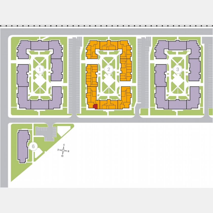 1-к. квартира, 36,8 м², 1/4 эт.