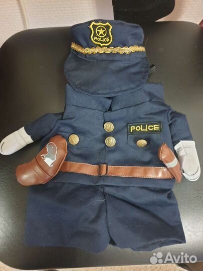 Костюм для кошки полиция