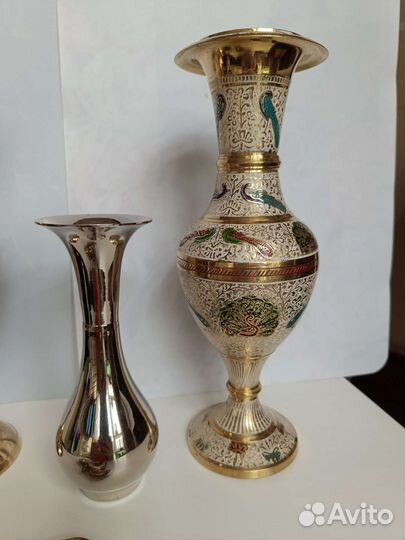 Вазочки хрусталь, сталь