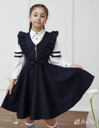 Сарафан школьный
