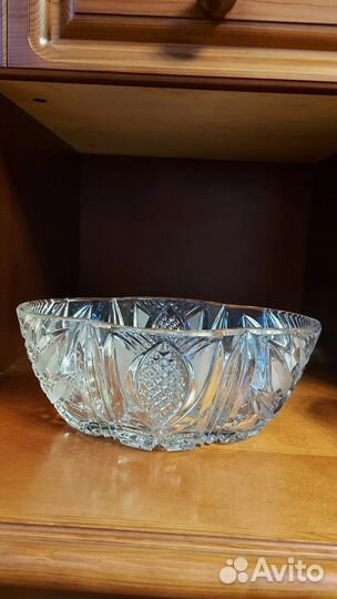 Хрустальная ваза