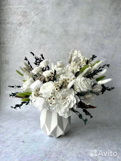 Композиции из стабилизированных цветов