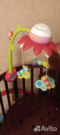 Мобиль на кроватку Smoby Cotoons Цветок