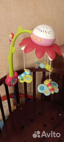 Мобиль на кроватку Smoby Cotoons Цветок