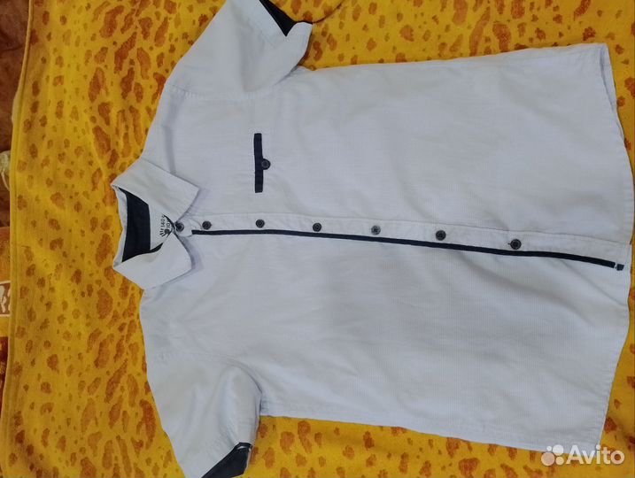 Рубашки на мальчика 134 140