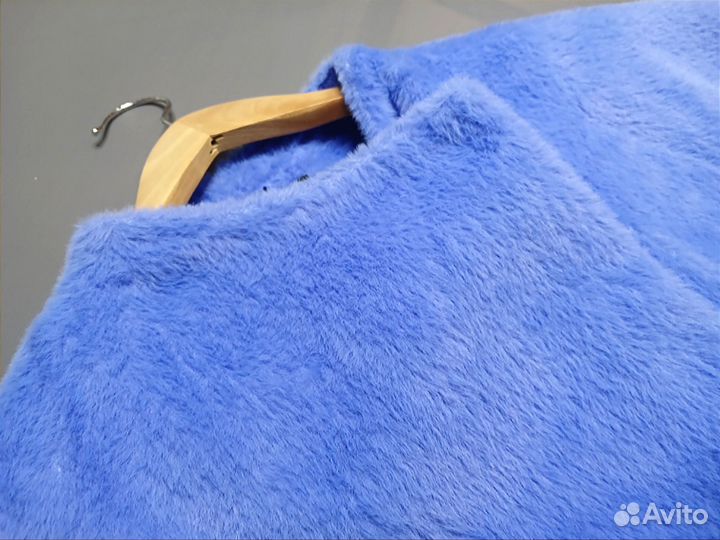 Новое пальто из искусственного меха 42 44