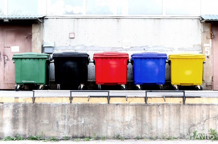 Пластиковый контейнер 1100л. Арт. 53661