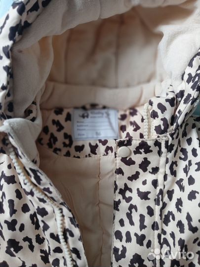 Зимний комбинезон для девочки 86