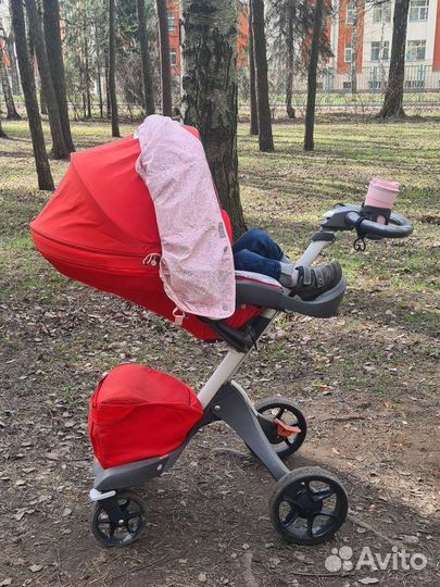 Коляска 2в1 Stokke Xplory V5 с аксессуарами