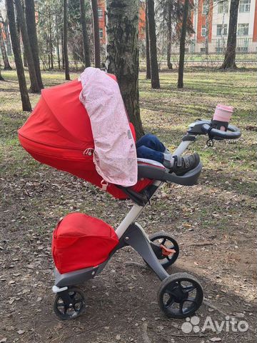 Коляска 2в1 Stokke Xplory V5 с аксессуарами