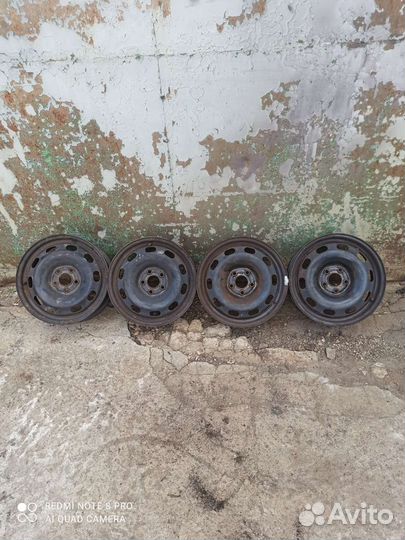 Диски стальные R15 5*100 ET38 6J*15H2 4шт