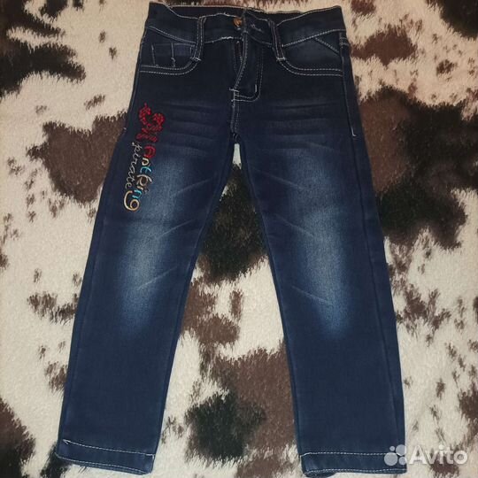 Джинсы для девочки 86 92