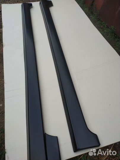 Накладки на пороги ford focus 2 абс пластик