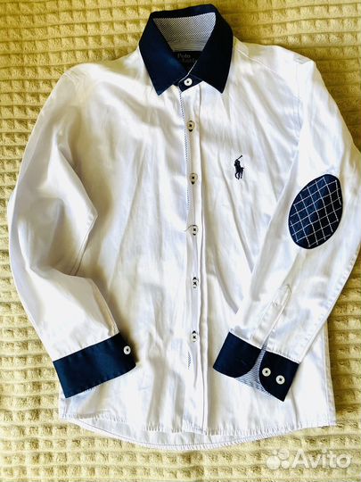 Рубашка на мальчика 122-128