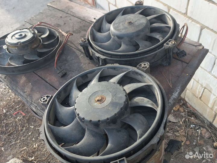 VW T4 (90-03) вентиляторы охлаждения двигателя