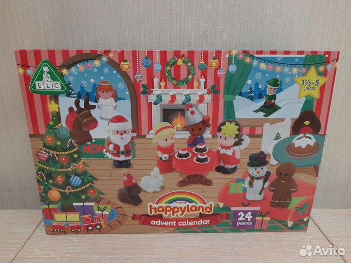 Новый адвент календарь elc Happyland Рождество