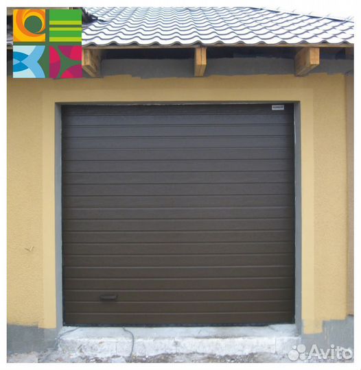 Секционные ворота alutech