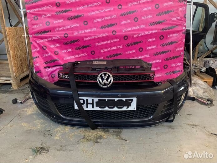 Ноускат Volkswagen Golf GTI VI Синий