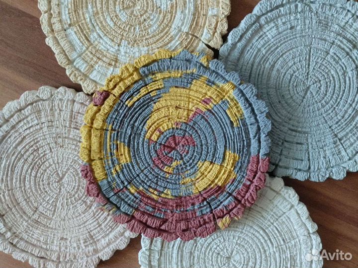 Подстаканник подставка для украшений из гипса