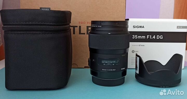 Продам Sigma AF 35mm f/1.4 DG HSM Art Canon EF