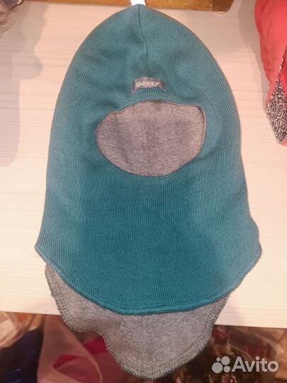 Шапка шлем для мальчика