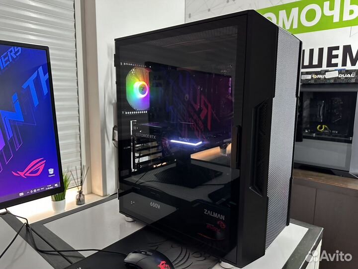 Мощный игровой пк: i5-12400f, RTX 4060 ti, DDR5