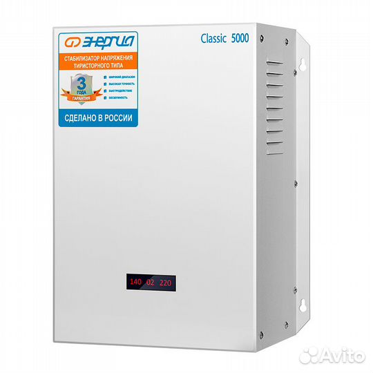 Энергия 5000 ва Classic Е0101-0096 стабилизаторы