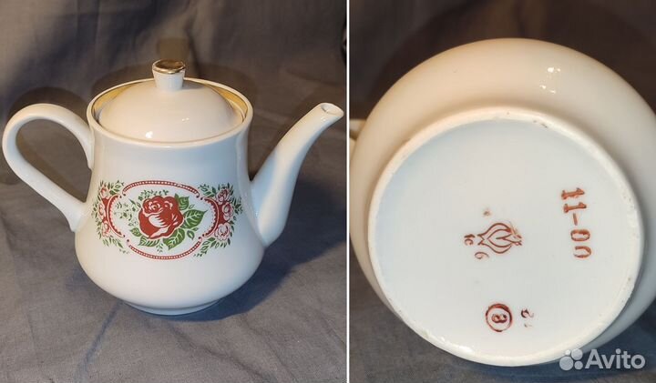 Фарфоровая посуда ГДР, СССР