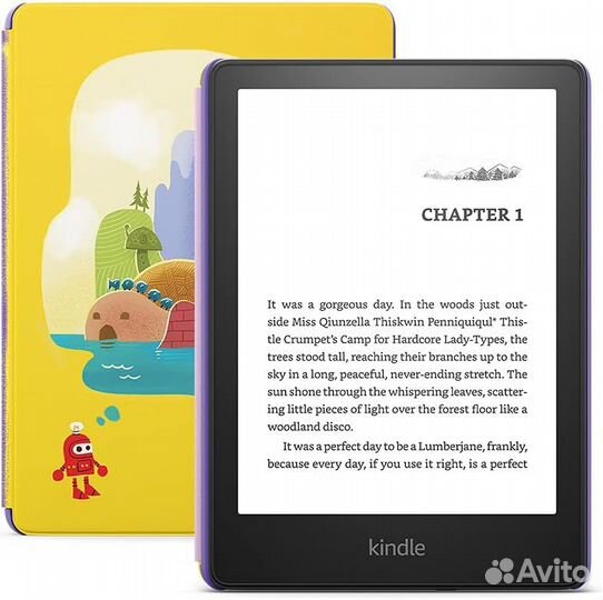 Kindle Paperwhite Kids / Без рекламы, с обложкой