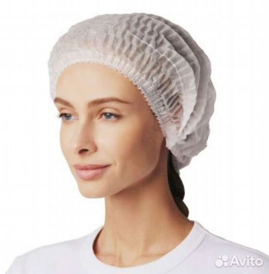 Шапочки одноразовые, маски одноразовые