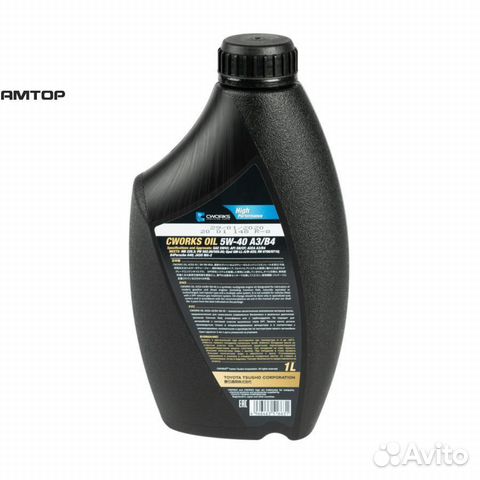 Cworks A130R3001 Масло моторное cworks 5W-40 SN/CF