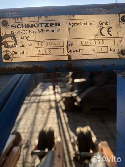Сеялка Schmotzer UD2000, 2008