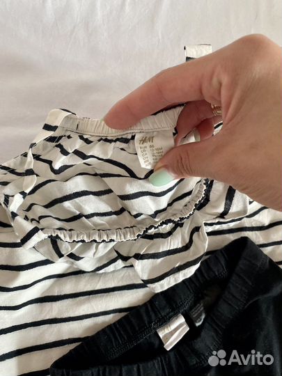 Костюм летний топ шорты h&m 86 размер